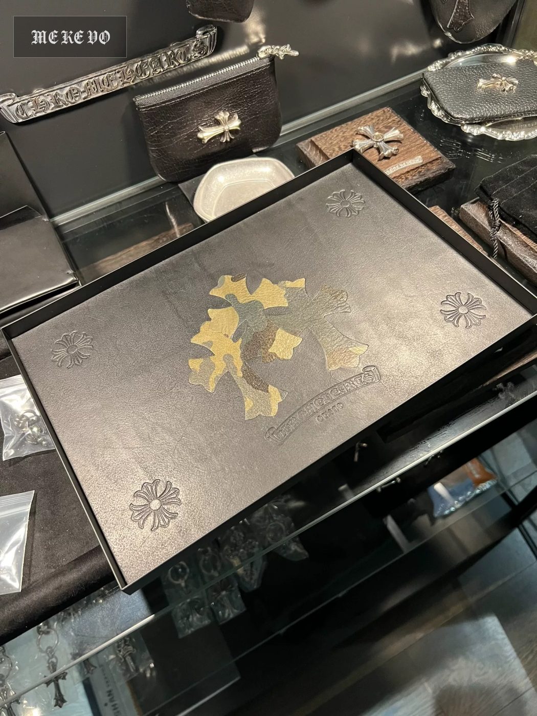 Chrome Hearts Style Long Square Decorative Tray - 2026 Special Edition