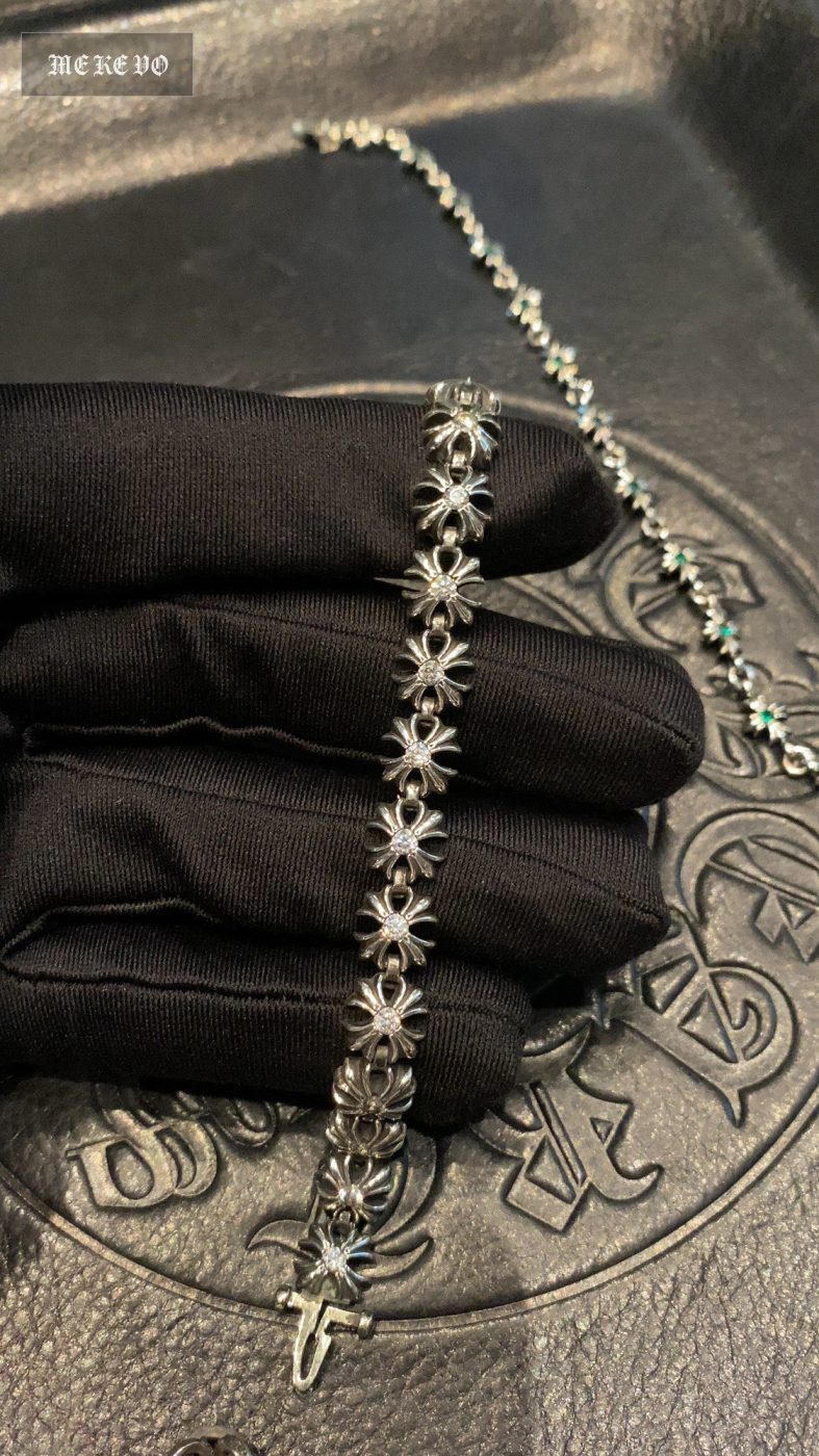 Bracelets and bangles, 925 silver with diamond customization