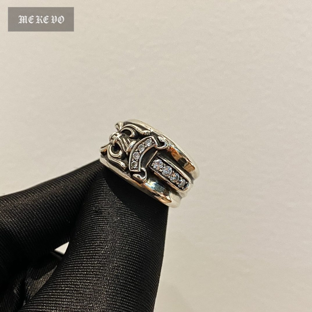 Rings, 925 silver with diamond customization
