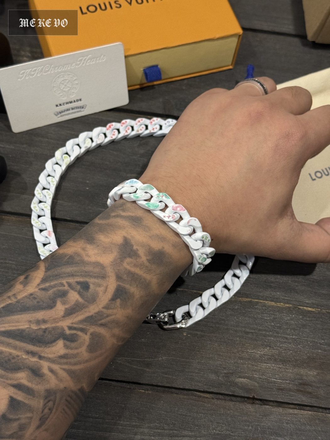 LV Necklace, LV Bracelet
