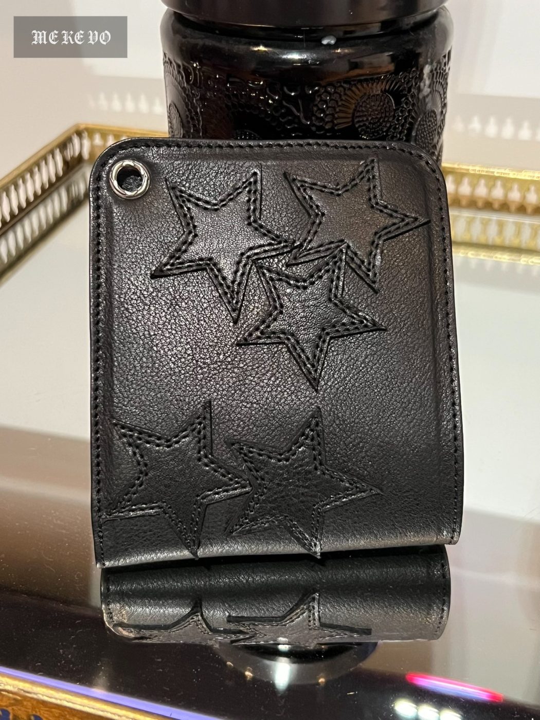 Black Five-Pointed Star Wallet