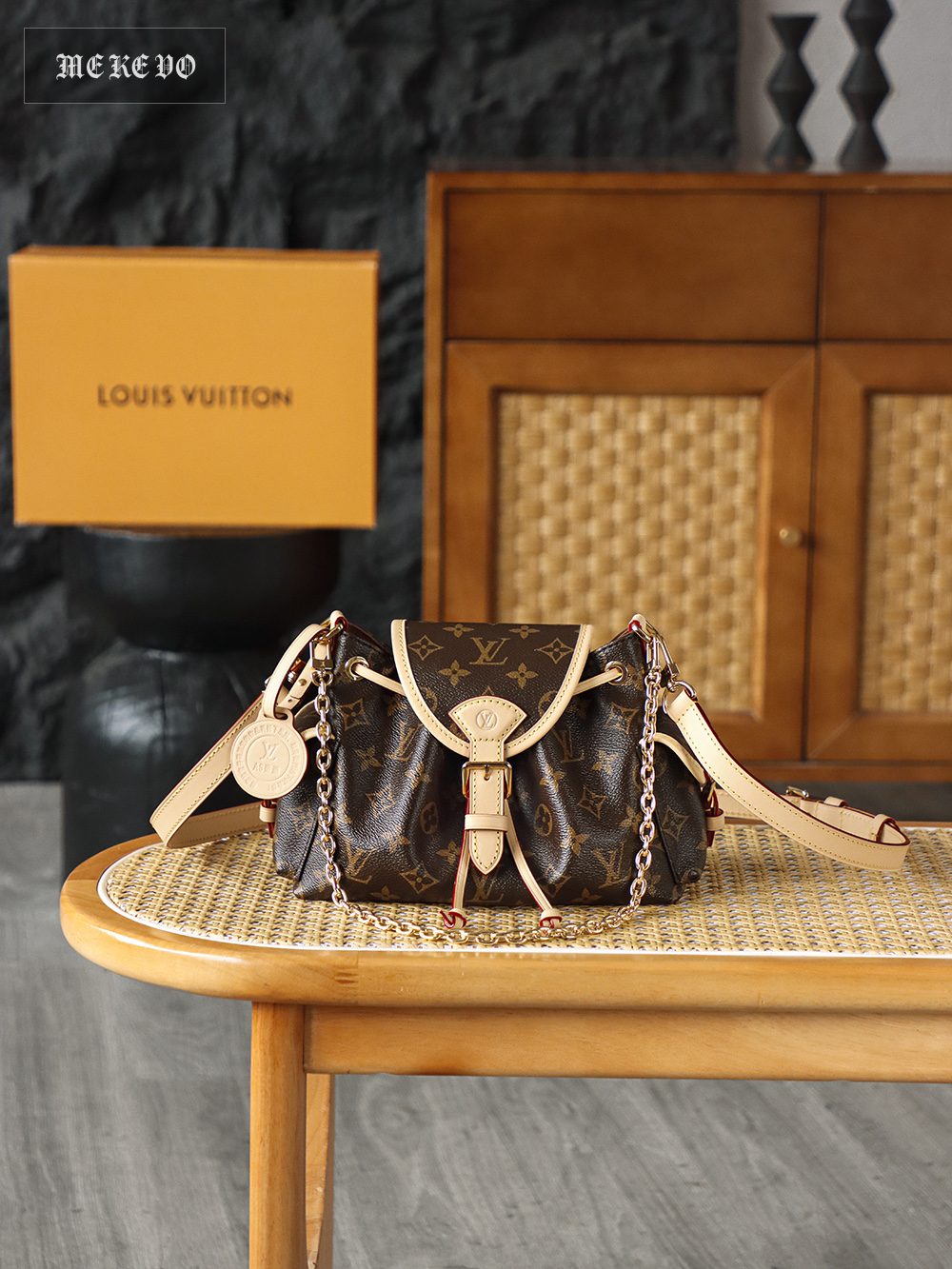 Balenciaga Odyssée Vintage Handbag with Detachable Chain
