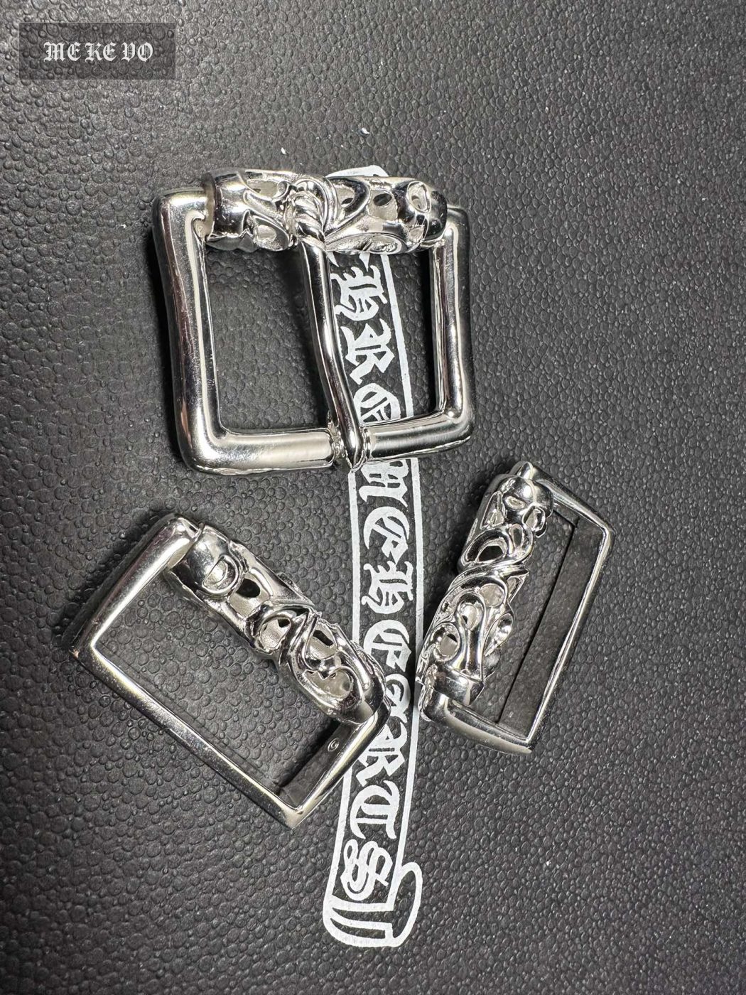 Chrome Hearts Classic Vine Roller Buckle Three-Piece Set