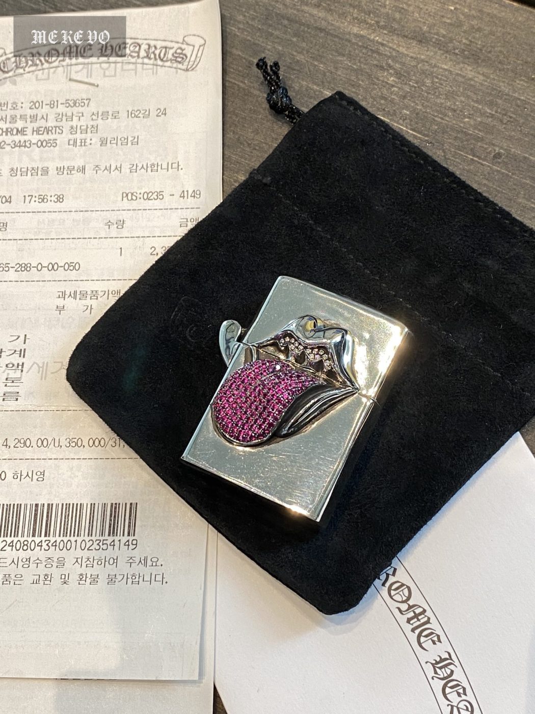 Lighter, 925 silver diamond custom