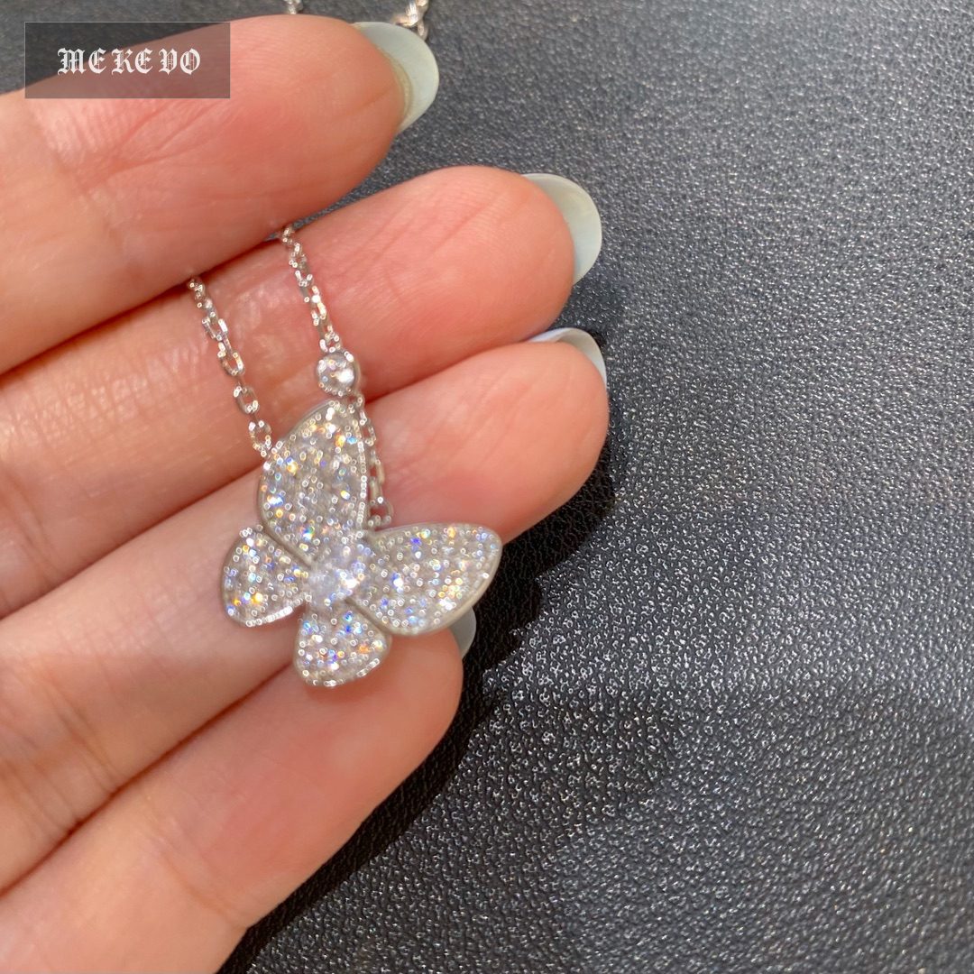 VCA earrings, VCA necklace