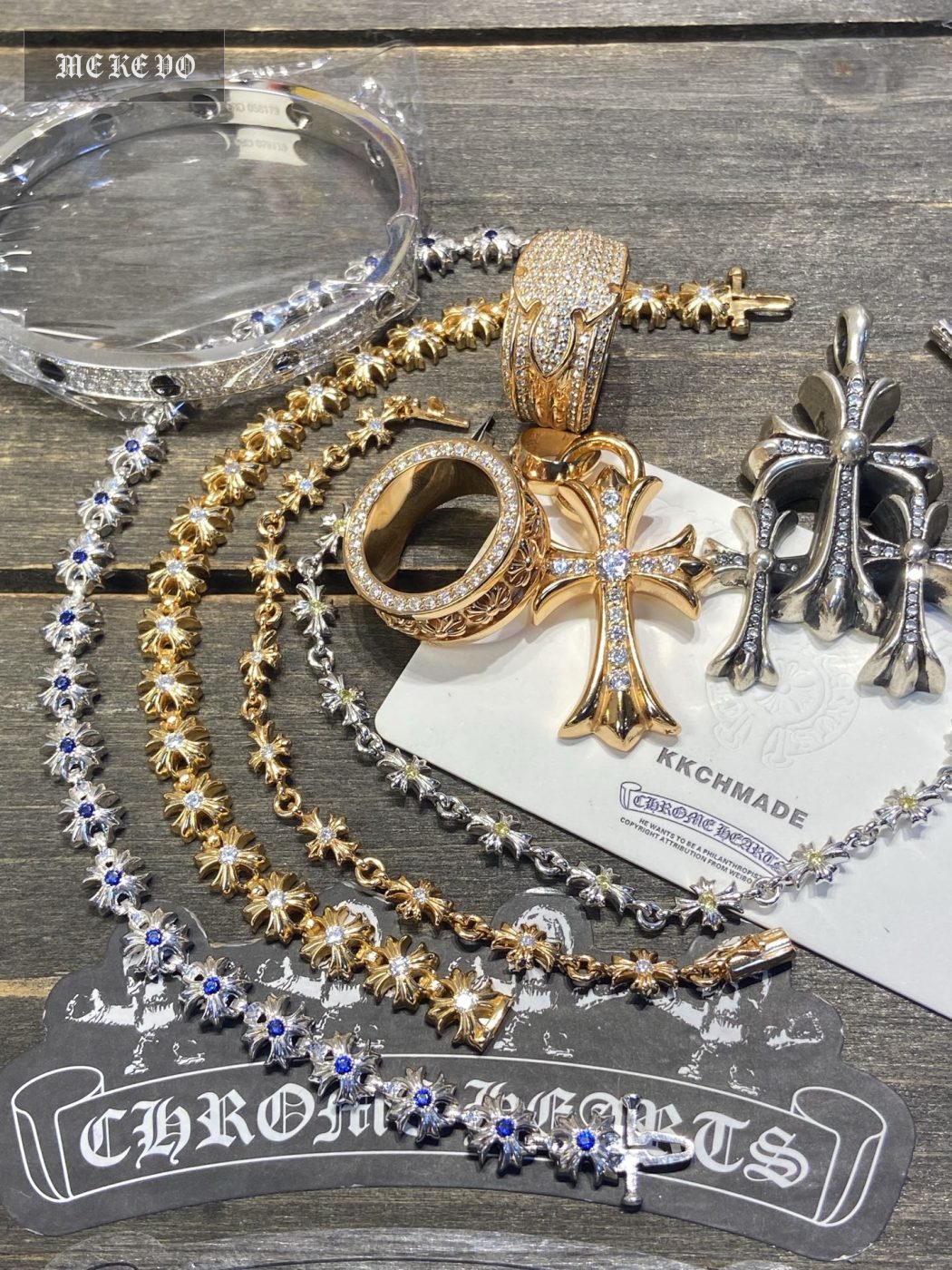 Custom order real shot, gold-plated diamond-set customization, 22k real gold customization