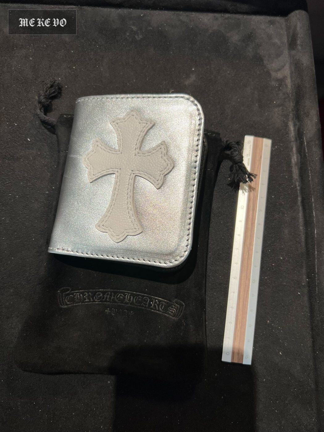 Denim Patch Wallet