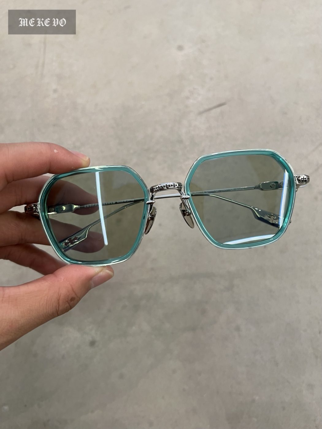 Chrome Hearts Hollow Cross Sunglasses
