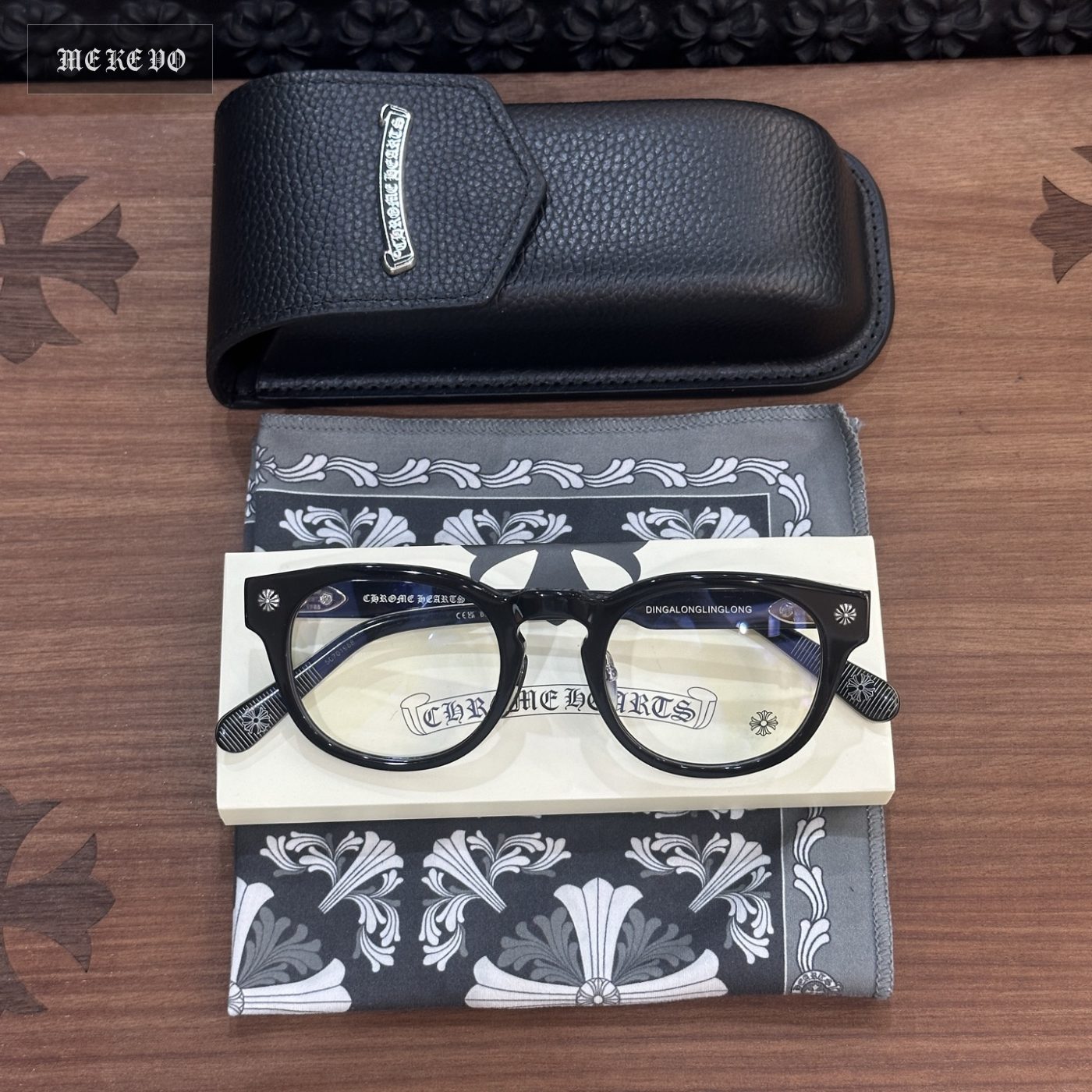 Chromehearts 925 Sterling Silver Eyewear Frame
