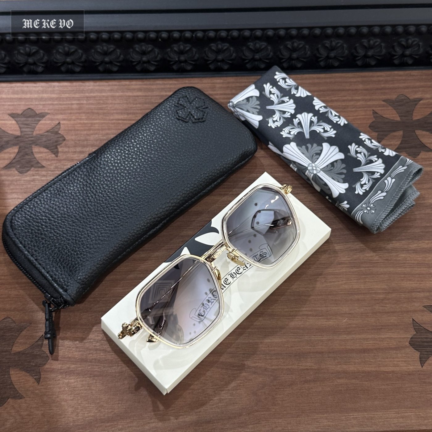 Chrome hearts Multicolor Blue Light Blocking Sunglasses