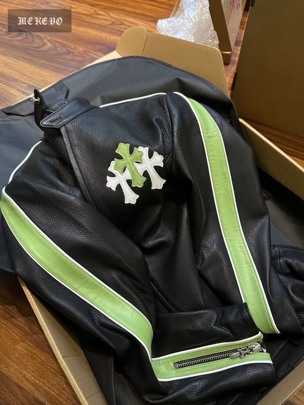 Leather jacket, custom order real shot
