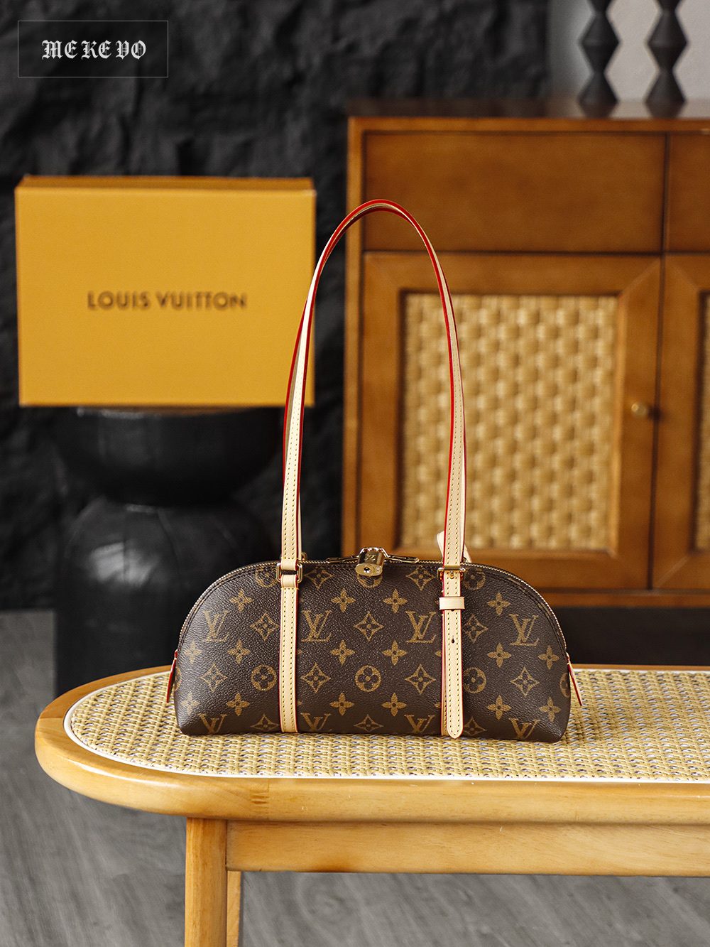 Chrome Hearts Squire East West Shoulder Bag with 24K Gold-Plated Hardware