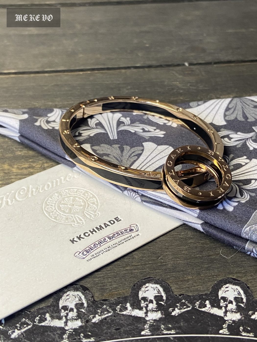 Bvlgari bracelet, Bvlgari ring