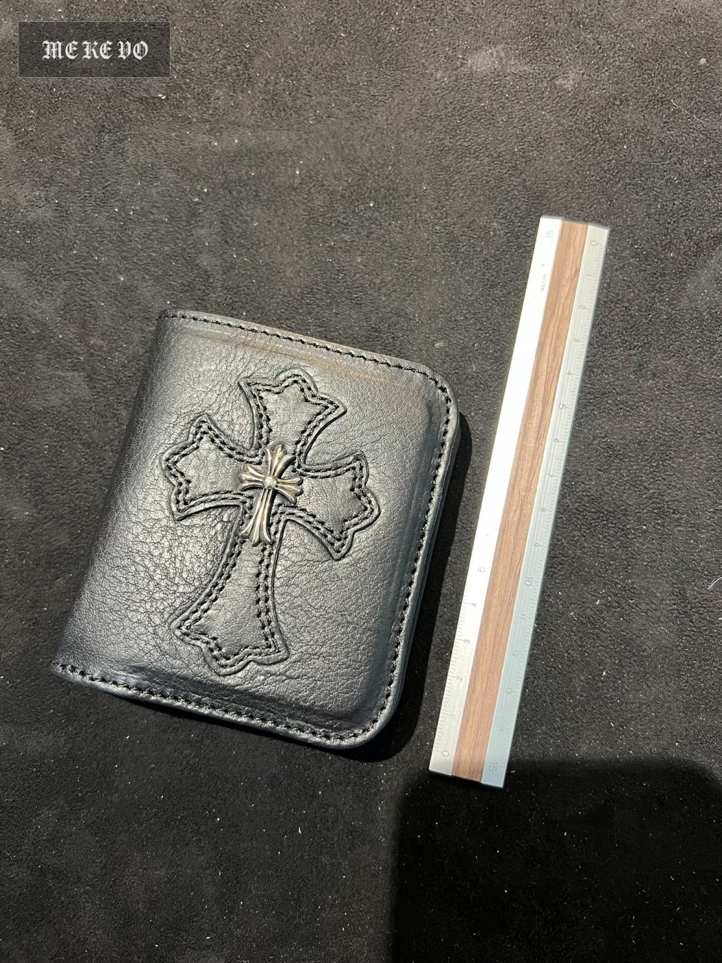 Denim Patch Wallet